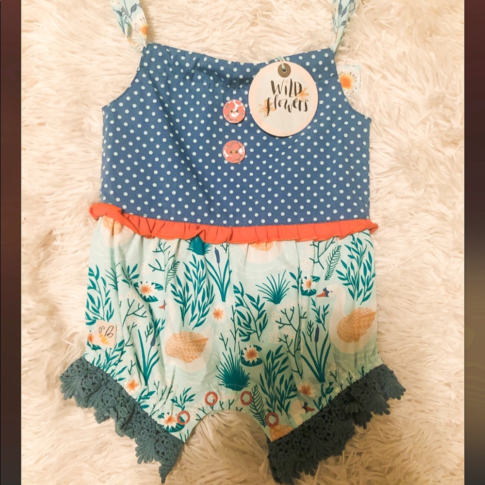 Wildflower Swan Bubble Sz 6m NWT